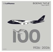 NG Models B747-8I Lufthansa 100 Years livery D-ABYN 1:400 +New Arrival+
