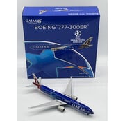 NG Models B777-300ER Qatar Airways UEFA Champions League A7-BED 1:400 *New Arrival