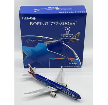 NG Models B777-300ER Qatar Airways UEFA Champions League A7-BED 1:400 *New Arrival