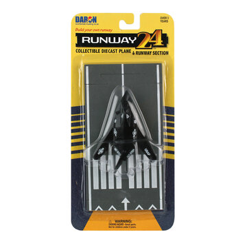 Runway 24 F117 Stealth Nighthawk USAF with runway section