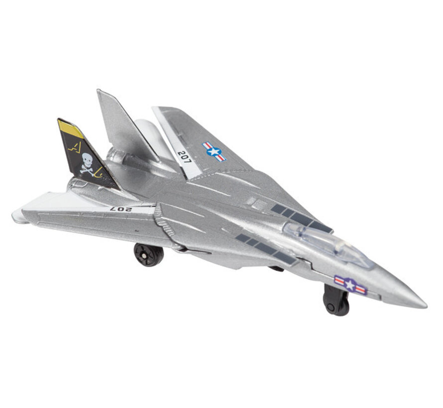 F14 Tomcat Jolly Rogers 207 with runway section