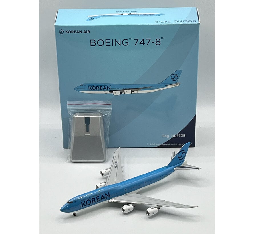 B747-8 Korean Air New 2025 livery HL7638 1:400 LITE +New Arrival+