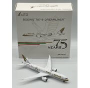 NG Models B787-9 Dreamliner Gulf Air 75 Years 1976 retro livery A9C-FG 1:400 +New Arrival+