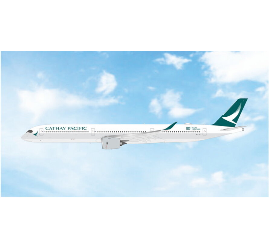 A350-1000 Cathay Pacific Airways 80 Years small sticker B-LXD 1:400 *Pre-Order