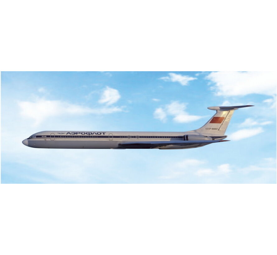 IL62 Aeroflot Soviet era CCCP-86667 1:400 *Pre-Order
