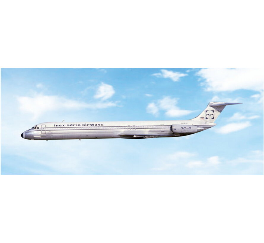 MD81 Inex Adria YU-AJZ 1:400  (Polished) *Pre-Order