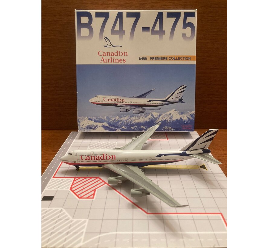B747-475 Canadian Airlines C-GMWW 'Proud Wings' 1:400**Collection sale**
