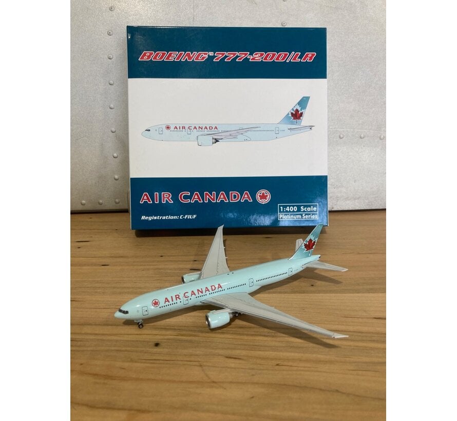 B777-200LR Air Canada C-FIUF "Ice Blue' 1:400**Collection sale**