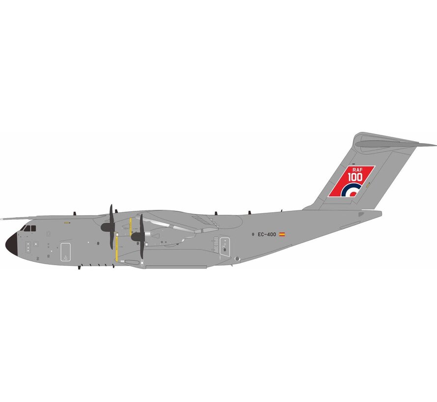 Airbus A400M Atlas Royal Air Force RAF 100 logo EC-400 1:200 +pre-order+
