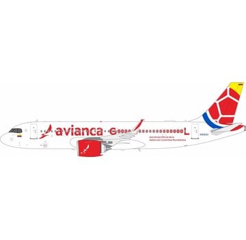 InFlight A320neo Avianca soccer tail livery N906AV 1:200 +pre-order+