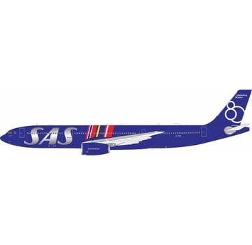 InFlight A330-300 SAS Scandinavian Airlines 80 Years livery LN-RKR 1:200 +pre-order+