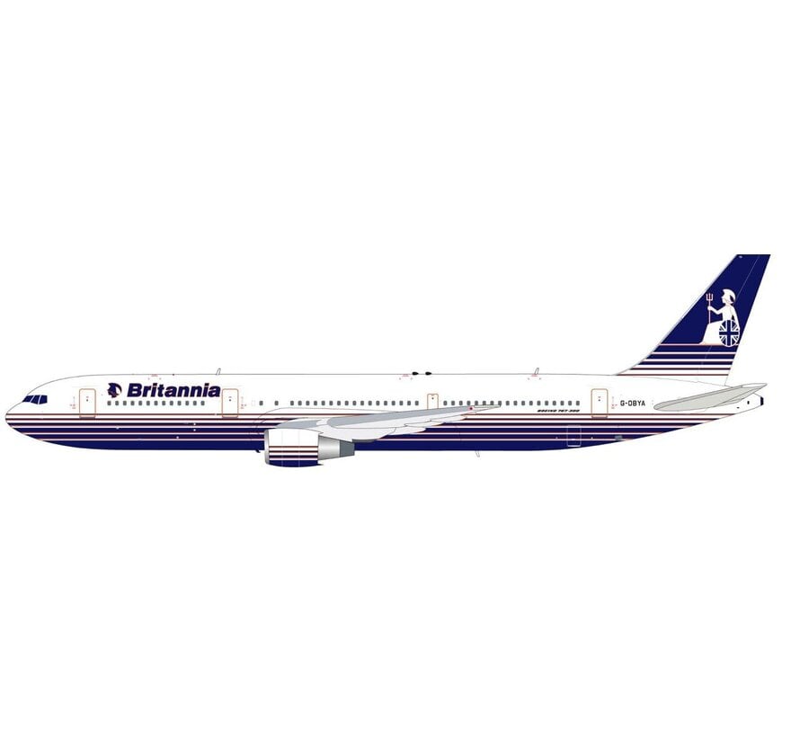 B767-300ER Britannia Airways stripe livery G-OBYA 1:200 +pre-order+