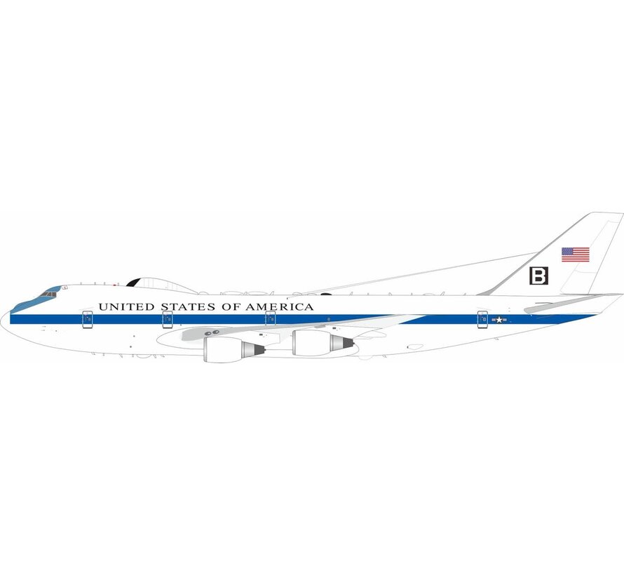 E4B (B747-200B) US Air Force 95th Wing Square B 1:200  +pre-order+