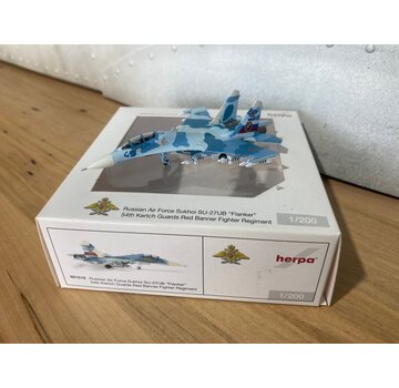 Herpa SU27UB Russian AF, 54th Kertch Guards Red Banner Flt Regt. 1:200**Collection sale**