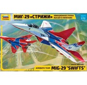 Zvesda MiG-29S "Swifts" (Strizhi) 1:72 Scale Kit