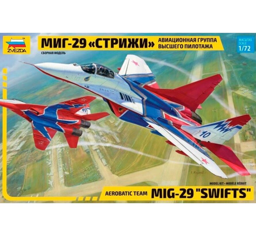MiG-29S "Swifts" (Strizhi) 1:72 Scale Kit