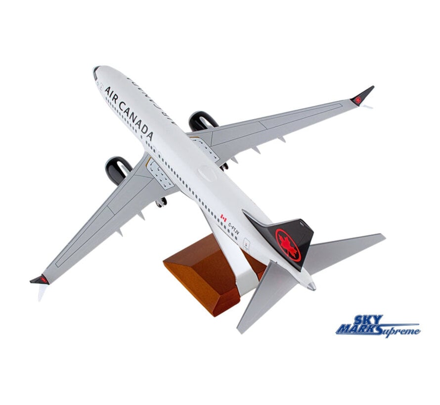 B737-8 MAX Air Canada 2017 Livery 1:100 wood stand