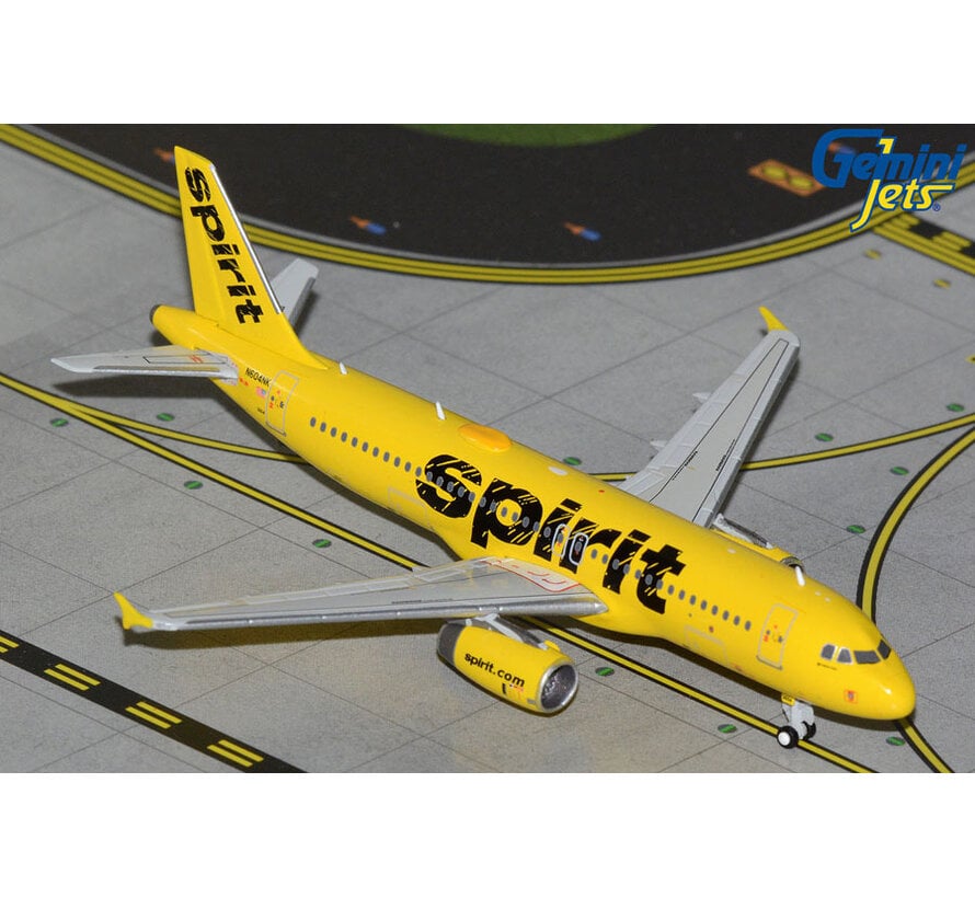 A320-200 Spirit Airlines N604NK final revenue flight 1:400 *New Arrival