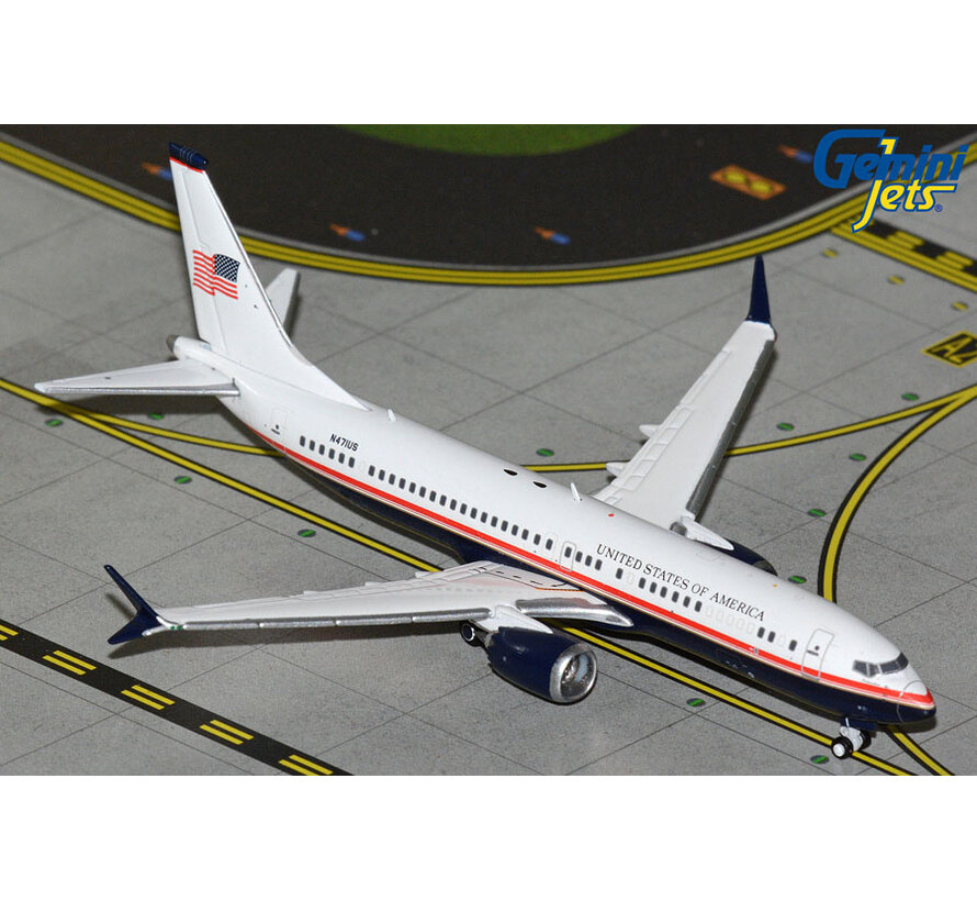 B737 MAX 8 BBJ U.S. Air Force N471US  1:400 *New Arrival