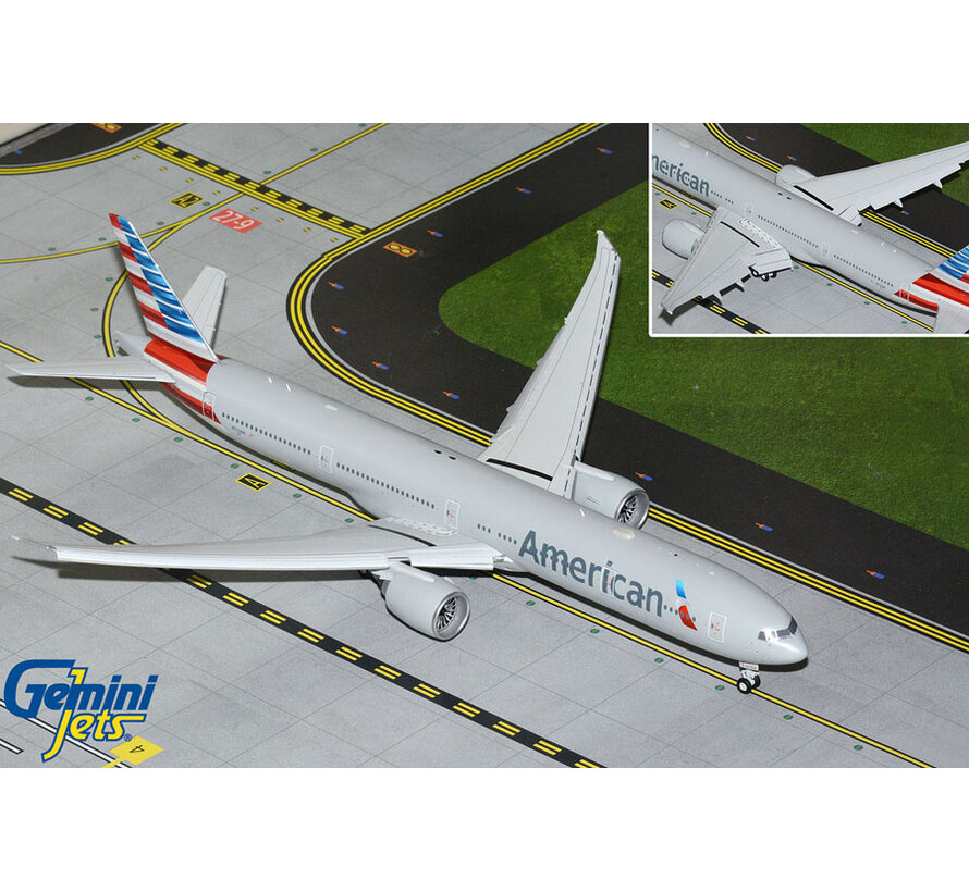 B777-300ER American Airlines  N722AN flaps down 1:200 *New Arrival