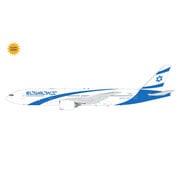 Gemini Jets B777-200ER El Al Israel Airlines 4X-ECE flaps down 1:200 * Pre-Order