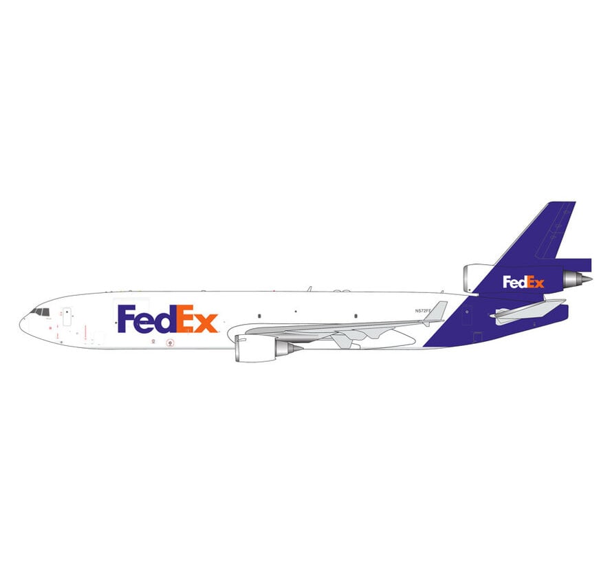 MD-11F FedEx N572FE  1:400 * Pre-Order