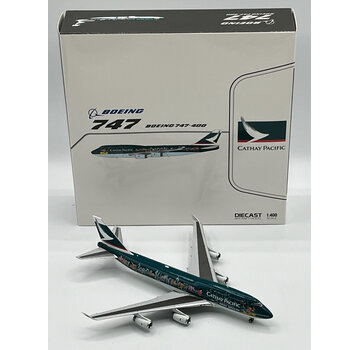 JC Wings B747-400 Cathay Pacific Spirit of Hong Kong B-HOX 1:400 +New arrival+