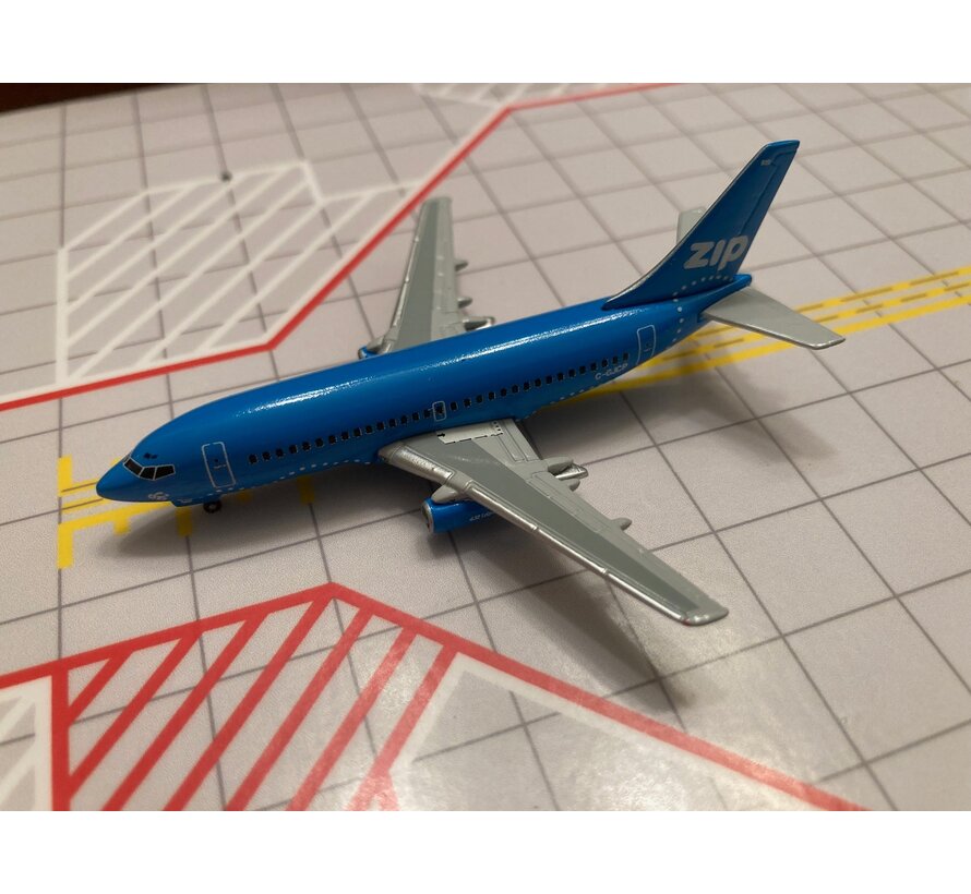 B737-200 ZIP C-GJCP Blue 1:400**Collection sale**CUSTOM MODEL