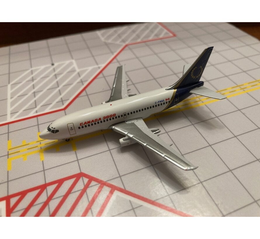 Aeroclassics B737-201A Canada 3000 C-FNAX Royal hybrid 1:400 **Collection sale