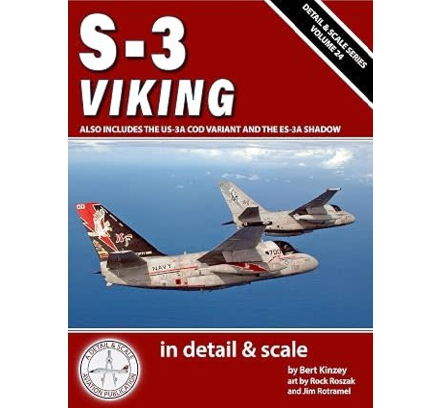S3 Viking: In Detail & Scale: Volume 24 softcover