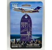 Plane Chains B727-200F FedEx Express N192FE purple aircraft skin tag +New Arrival+
