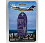 B727-200F FedEx Express N192FE purple aircraft skin tag +New Arrival+