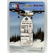 Plane Chains Dash-7 Air Tindi  C-GFFL rivet aircraft skin tag +NEW ARRIVAL+