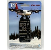 Plane Chains Dash-7 Air Tindi  C-GFFL black aircraft skin tag +NEW ARRIVAL+