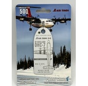 Plane Chains Dash-7 Air Tindi  C-GFFL white aircraft skin tag +NEW ARRIVAL+