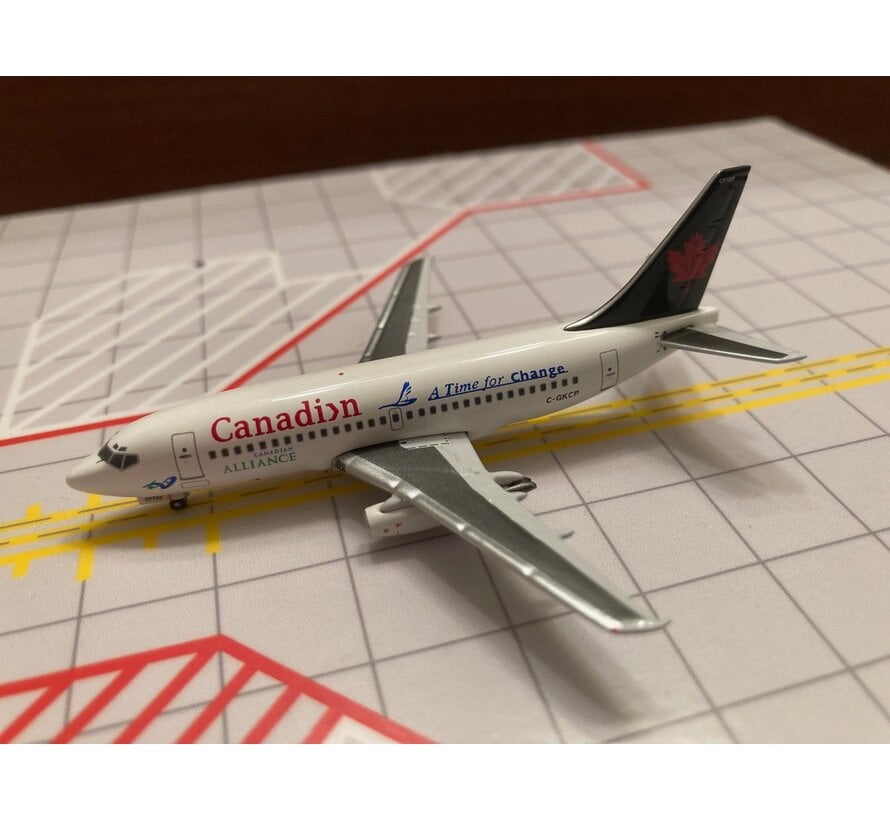 Aeroclassics B737-200 Canadian C-GKCP 'Canadian Alliance' 1:400**Collection sale**