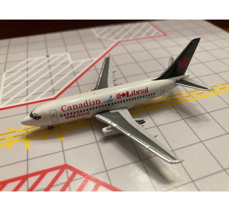 Aeroclassics B737-200 Canadian C-GCPY 'Liberal' 1:400**Collection sale**