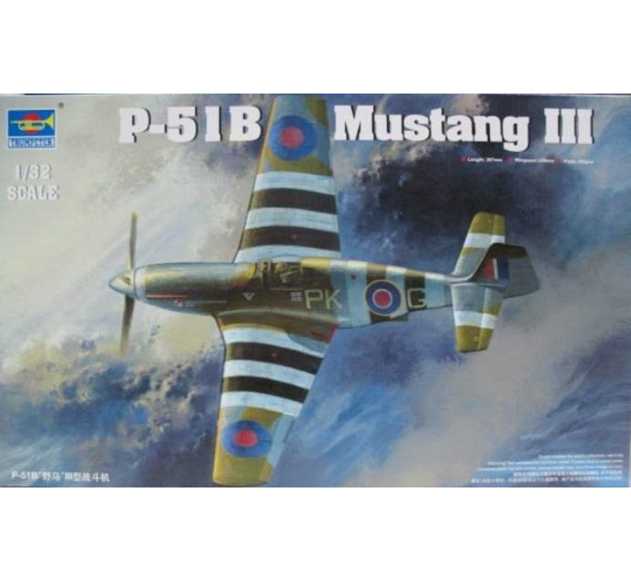 MUSTANG III RAF(P51B/C) 1:32 KIT