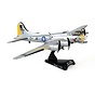 B17G Flying Fortress USAAF Liberty Belle J Silver Yellow J 1:155 with stand