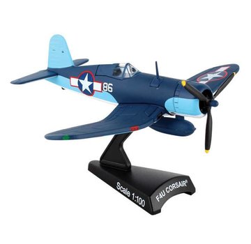 Postage Stamp Models F4U Corsair VMF214 Pappy Boyington US Marine Corps 86 1:100 with stand