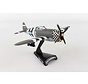 P47 Thunderbolt USAAF SNAFU WZ-D D-Day amouflage 1:100 with stand