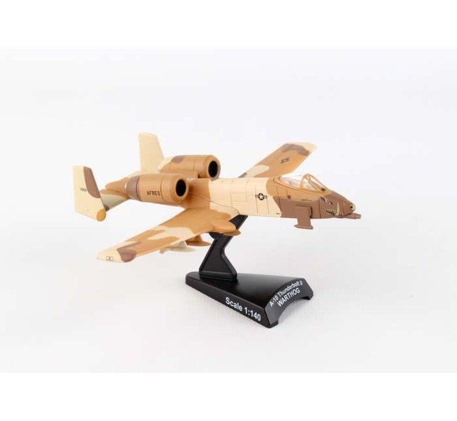 A10 Warthog USAF Peanut Desert Camo 1:140 with stand