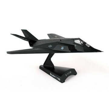 Postage Stamp Models F117 Nighthawk Stealth Fighter USAF 1:150 with stand