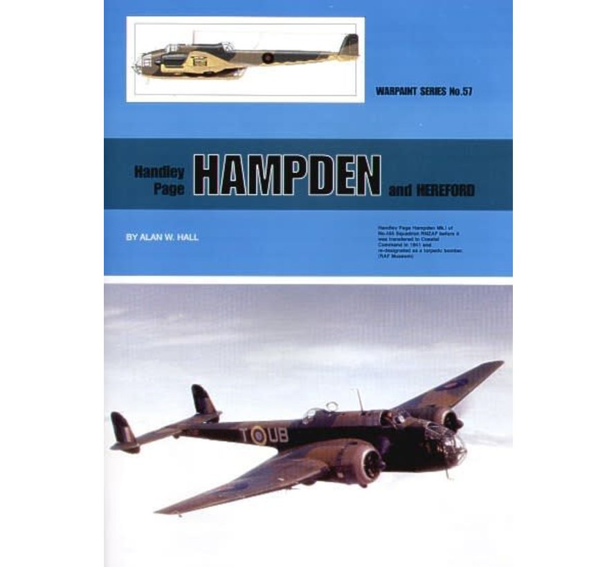 Handley Page Hampden & Hereford: Warpaint #57 softcover