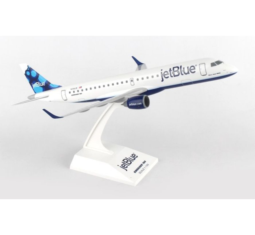 ERJ190 jetBlue Blueberries 1:100 with stand