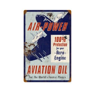 Air Power Metal Sign