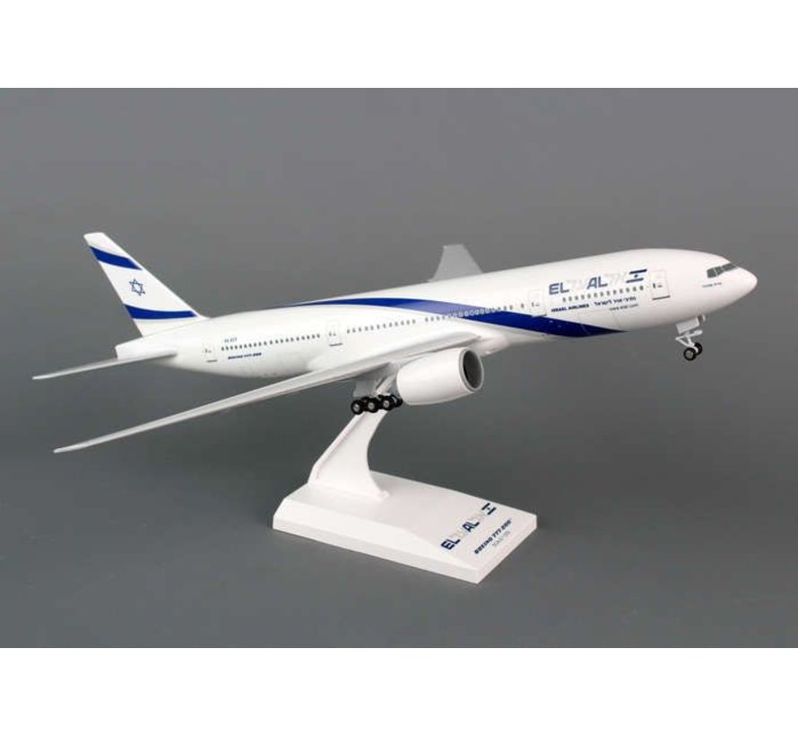 B777-200ER ElAl 1:200 With Gear+stand