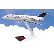 DC9-32 Air Canada 1993 livery Green tail 1:200 with stand