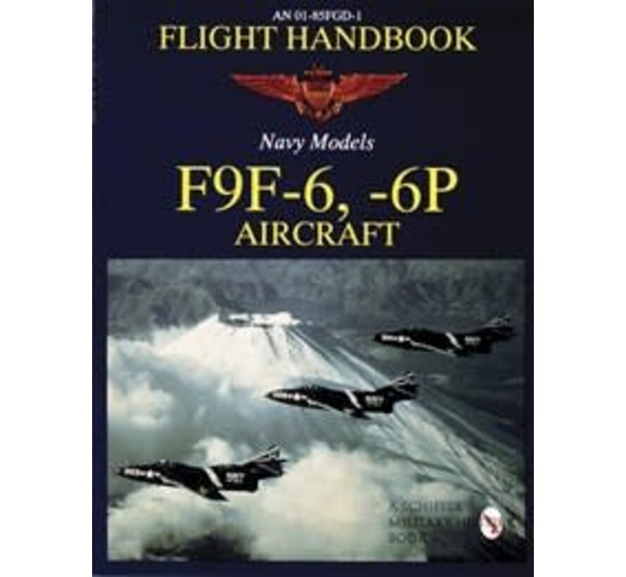 Flight Handbook: Navy Models F9F-6,-6P Cougar Aircraft softcover +NSI+