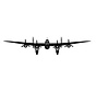 Lancaster Bomber Silhouette